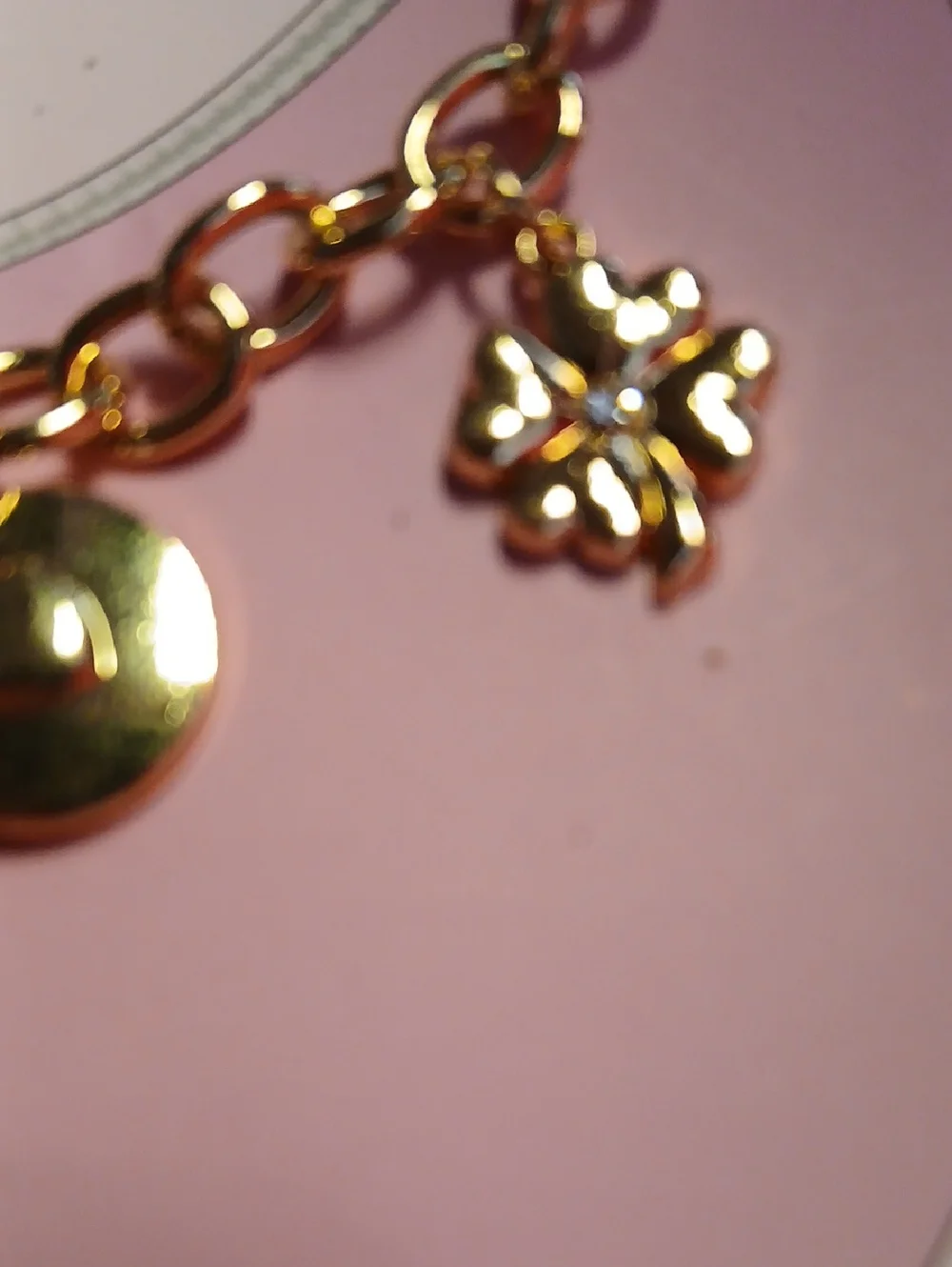 Bag Charm Chain And Crystal Purse Keychain Bundle